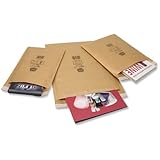 JL-GO-000 90 x 145 mm Airkraft Lightweight A7 Postal Bag (Size 000), Gold, Box of 150