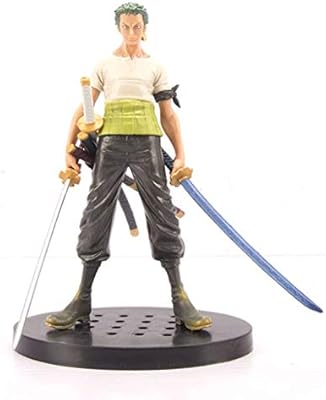 Amazon Co Jp Ghmoz 彫像 ワンピーストイスタチューロロノアサウロンおもちゃ人形デスクトップ風景装飾使用環境に優しいpvc素材 アニメのおもちゃ人形 ホーム キッチン