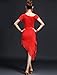 Whitewed See Through Split Leg Latin Salsa Jive Dance Sport Costumes Dresses