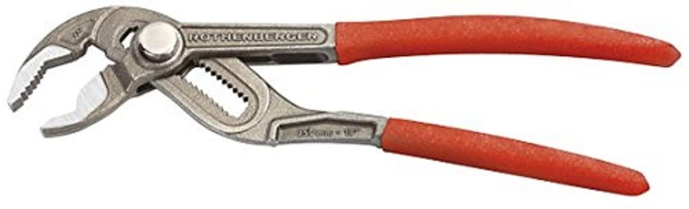 Rothenberger 1000000213 "Rogrip F" Water Pump Pliers, Grey/Red, 7-Inch