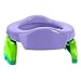 Kalencom 2 in 1 Potette Plus Portable Potty-Toilet Training Seat with 30 Potty Liners Set (Lilac)