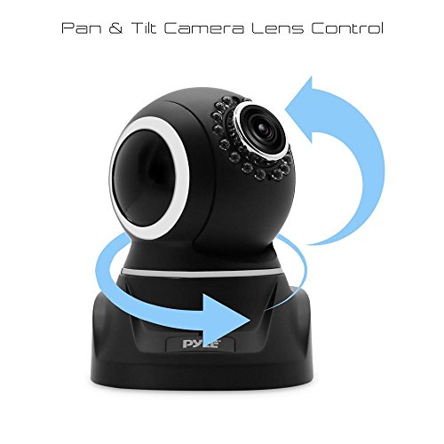 Pyle Indoor Wireless IP Camera HD 1080p Network Security Surveillance
