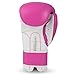 TITLE Classic Pro Style Training Gloves 3.0, Hot Pink/White, 14 oz