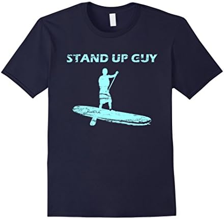 Mens Stand Up Guy - Paddleboard T-Shirt Medium Navy