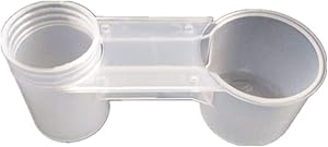 Mollensiuer Plastic Pigeons Parrot Feeder