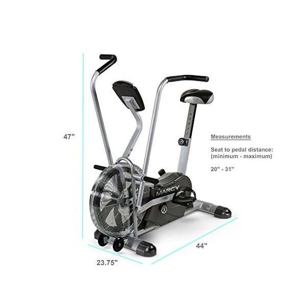marcy fan exercise bike review