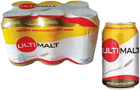 Ultimalt Premium Non-Alcoholic malt drink 330ml (6 pack)
