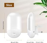 Detake 2 Pack LED Night Light Dusk to Dawn Plug In 0.5W Warm White view 7