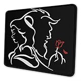 Mouse Pad Beauty Within The Beast Non-Slip Rubber