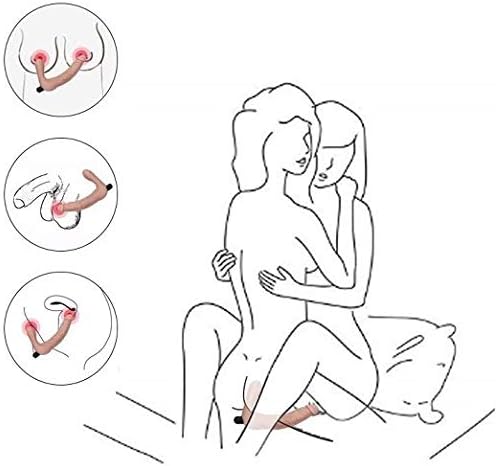 HuMQ Adult Female Remote Control Vibrating Strapless Strap On Double Penetration for Game Toy Ma-s-Sager Best Festival Gift