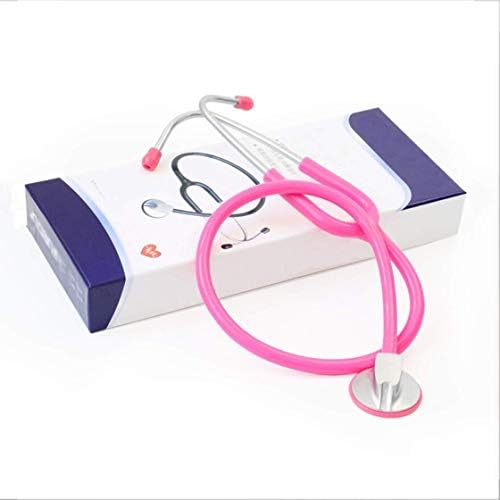 成人用聴診器 多機能 クリア エクストラロングチューブ 国産品 Pink Color 医療家族 ソフトイヤープラグ