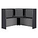 Bush Business Furniture Series A Collection 48W Corner Hutch in White Spectrum
