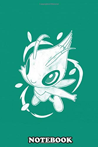 Notebook Celebi Illustration Inspired By The Pokemon Go Style Sh Journal For Writing College Ruled Size 6 X 9 110 Pages Notebook Celebia Notebook Celebia Amazon Com Books