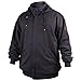 REVCO/BLACK STALLION JF1331 - XL Truguar Cotton Hooded Sweatshirt, Black, X-Large