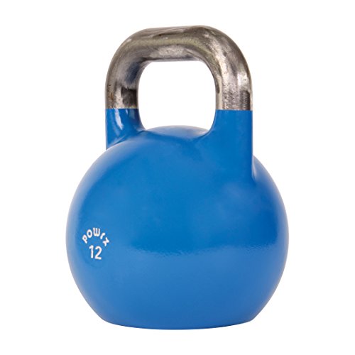 POWRX-Competition-Kettlebell-4--48-kg-in-Studio-Qualitaet-inkl-Workout-Wettkampf-Kugelhantel-Schwunghantel-Rundgewicht-in-versch-Farben