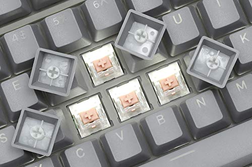 DROP ENTR Mechanical Keyboard — Tenkeyless Anodized Aluminum Case, Doubleshot Shine-Through PBT Keycaps, N-Key Rollover, USB-C, White Backlit LED, Tactile Switches (Black, Halo True)
