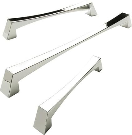 Handles Ironmongery Polished Chrome Kitchen Cupboard Door Pull D