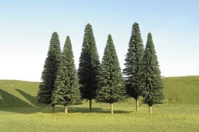 Bachmann Trains inches 10 inches  Pine Trees 3 Per Box