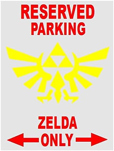 Zelda Parking Sign