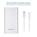 [Upgraded] Poweradd 2nd Gen 3.4A Pilot 2GS 10,000mAh Power Bank with Smart Charge for iPhone, Samsung Galaxy Note and More (Apple Lightning Cable Included)