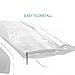KEYO1E Short Antenna Compatible with 2010 Raptor | 4.8 Inches Antenna Replacement | for Optimized FM AM Reception - Raptor Accessories