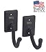 Hold Up Displays - Horizontal Gun Rack Storage and Shotgun Hooks Store Any Rifle Shotgun and Bow - Heavy Duty Steel - Made in USA primary