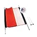 Kidkusion Driveway Safety Net | Not Retractable | Orange | 18' | Outdoor Barrier; Playtime Safety; Yard Safety
