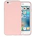 Manleno iphone 6 Case Soft TPU Matte Cover Case for iphone 6s 6 4.7 inch (Light Pink)