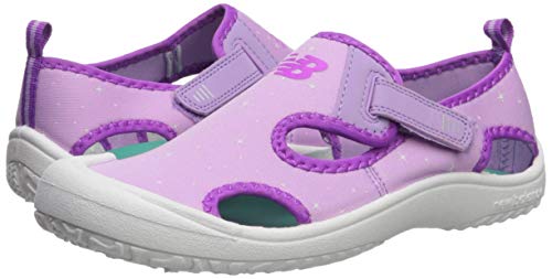 New Balance Unisex-Kid's Cruiser Sandal Sport, White/Purple, P13 M US Little Kid - Thumbnail 6