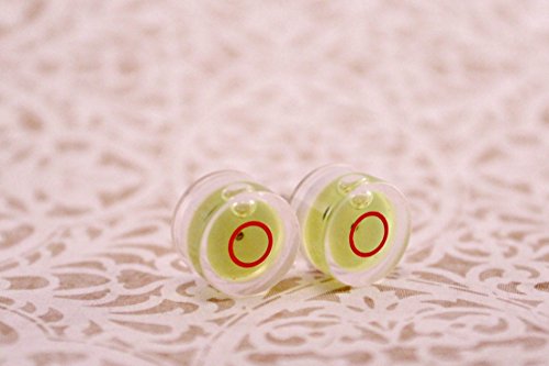 Level With Me Here Mini Working Level Hardware Post Earrings