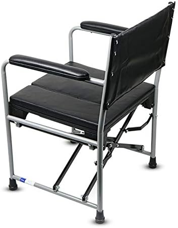 LKLXJ Old People's Toilet Chair|Disabled Toilets|Old People Foldable And Pulled Toilet Chairs|With Armrests|PU Soft Seats|U-shaped Toilet Holes And Rear-Remove Square Toilet Box|For Home Care