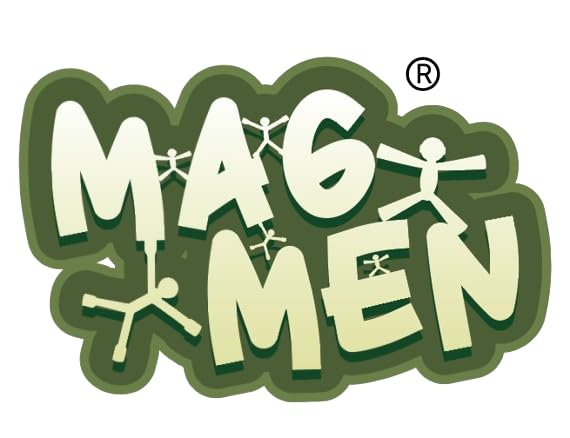 MAGMEN STEM Magnetic Travel Toys 10PC, Airplane Car Road Trip, Stocking Stuffers Fidget Sensory Toys for Kids 3 Years and Older