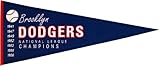 MLB Brooklyn Dodgers Medium Throwback Pennant