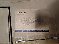 NETUM QR Code Scanner, Mini Barcode Scanner