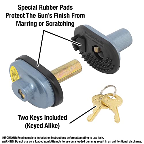Master Lock 90TRISPT Gun Trigger Lock with Key, Pack 3 of KeyedAlike