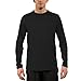Vapor Apparel Men's Outdoor UPF 50+ Long Sleeve T-Shirt, UV Sun Protection for Fishing, Running, Hiking, M, Carbon