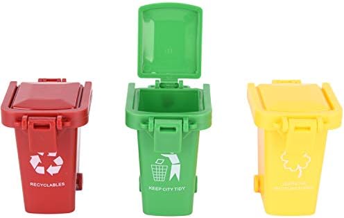 mini toy trash cans