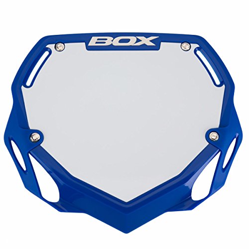 Cycle Group BOX Phase 1 number plate large blue