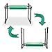 GardenHOME Folding Garden Seat and Kneeler Portable Stool Multiuse Kneeling Bench and Seat