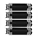 Hisencn 15 inch Grill Heat Plate Replacement for Charbroil 463436215, 466334613, 466342014, 463436213,G432-0096-W1, Porcelain Steel Heat Tent Shield Deflector for Kenmore 16113, 16115 (4 Pack)