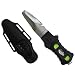Scuba Choice Scuba Diving Compact Black Stainless Steel Blunt Tip BCD Knife primary