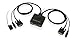 IOGEAR 2-Port USB DVI Cable KVM Switch - 1920x1200 60Hz - Remote Push Button Switching - Plug n Play - Win, Linux, Mac, Sun - GCS922U