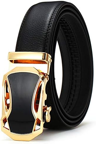 メンズベルト a W新作送料無料 自動バックルレザーベルト 幅4cm長さ115 130cm メンズ トレンドカジュアルクリエイティブファッションワイルドラチェットベルト