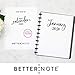 BetterNote 2026 Monthly Calendar Refill with Tabbed Dividers for Discbound Notebooks, Index Tabs, Disc, Pages Fit Happy Planner, Circa Levenger, Arc, TUL, IWP, Talia (Whimsy, 11-Disc, 8.5