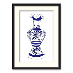 Black Paper Framed Canvas Wall Art for Living Room, Bedroom China Style Canvas Prints for Home Decoration Ready to Hanging - 23x31 inches