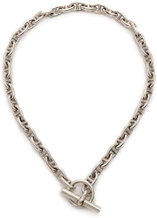 Amazon エルメス Hermes シェーヌダンクル ネックレス シルバー シルバー Sv925 ユニセックス 男女兼用 アクセサリー 中古 ネックレス 通販