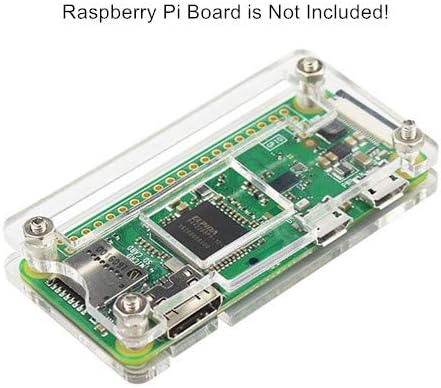 GeeekPi for Zero 2 W Case/Zero/Zero W Case, 7 in 1 Basic Starter Kit with Acrylic Raspberry Pi Zero Case, 20Pin GPIO Header - Image 3