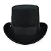 Belfry Mens Top Hat Black Small
