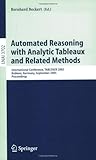 Automated Reasoning with Analytic Tableaux and Related Methods : 14th International Conference, TABLEAUX 2005, Koblenz, Germany, September 14-17, 2005, Proceedings, , 3540289313