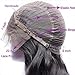 Luduna Brazilian Virgin Hair Body Wave Lace Front Wigs 130% Density Glueless Pre-Plucked Lace Front Wigs with Baby Hair 8a 100% Unprocessed Human Hair Wigs for Black Women (16'', Natural Color)
